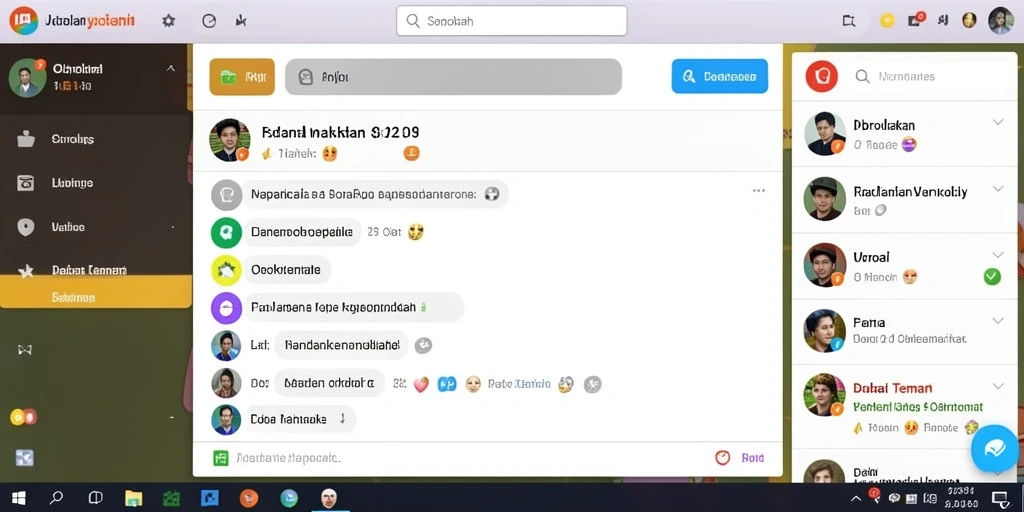 Tampilan antarmuka yang menarik dan user-friendly.