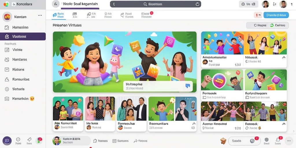 Tampilan antarmuka yang user-friendly.