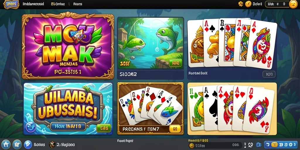 Tampilan awal game yang memikat.
