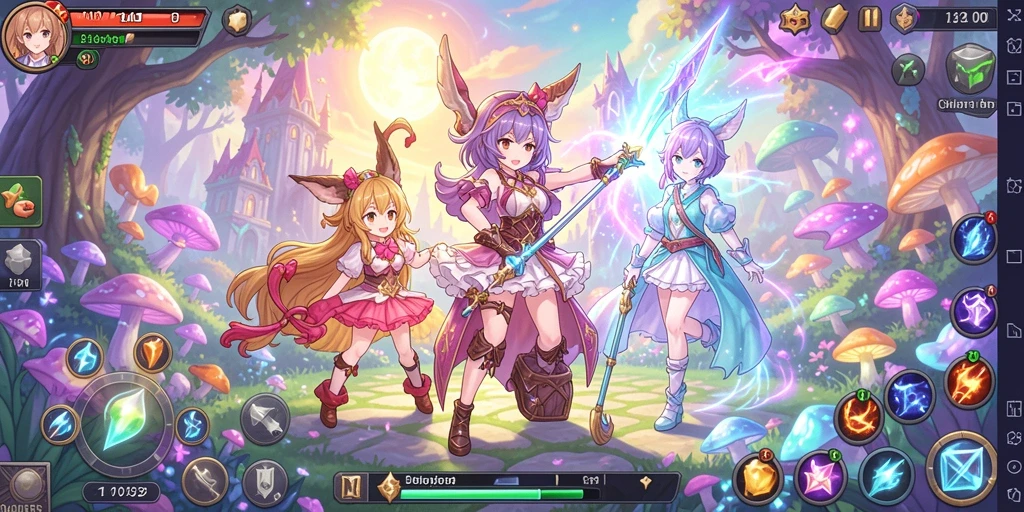 Screenshot dari petualangan menakjubkan di dunia pasir.